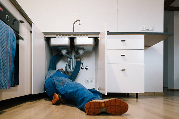Professional Drain Cleaning technician working in Simpsonville, KY